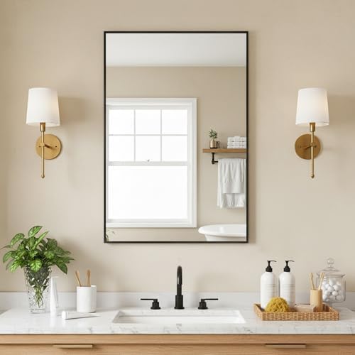 FICTOR Bathroom Vanity Mirror for Over Sink by FICTOR