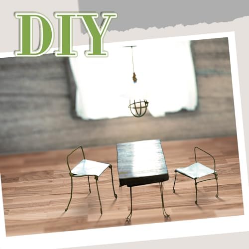 Flutesan 24 Pcs Miniature Dollhouse Wallpaper, Natural Style - Image 5