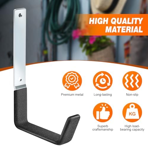 TVKB Garage Hooks Heavy Duty Bike Hooks - Image 2