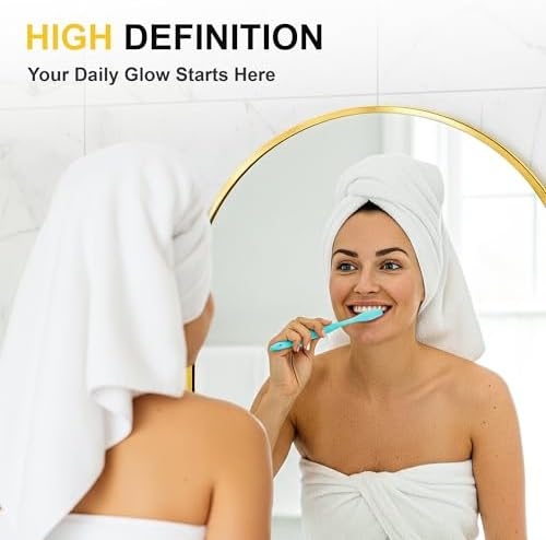 Oval Bathroom Mirror for Wall - Image 4