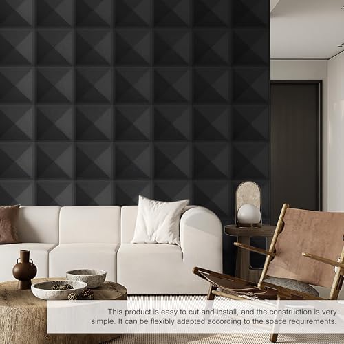12 Pack 3D Wall Panels for Interior Wall Decor, Accent Wall Panels for Office - Image 7