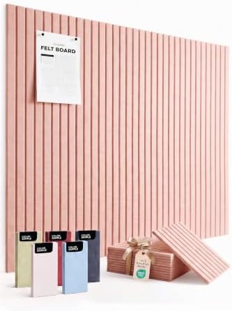 VIVELDA Felt Bulletin Board Tiles 48"x36" by VIVELDA%C2%AE