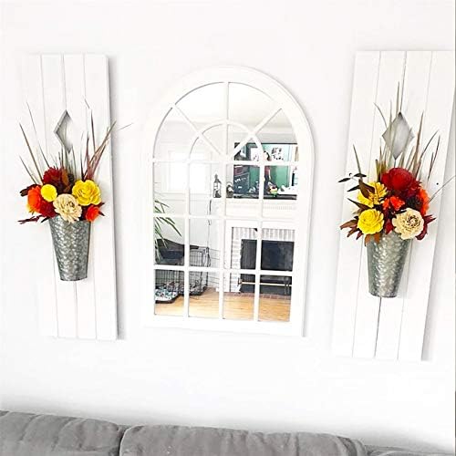 Mkono Metal Wall Planter, Hanging Vase - Image 4