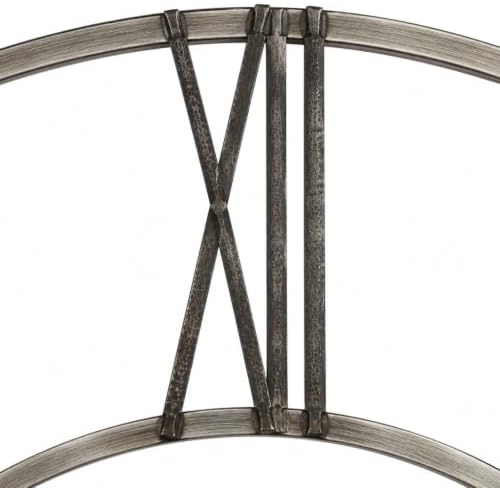 Howard Miller East Bay Wall Clock II 549-392 – Oversized Round Wrought-Iron - Image 2