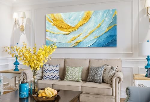 Nicetop Extra Large Abstract Canvas Modern Wall Art - Image 2