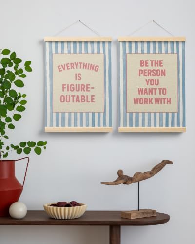 FGFK Positive Affirmations Wall Art Poster Hanger Frame 12x16 Inch - Image 3