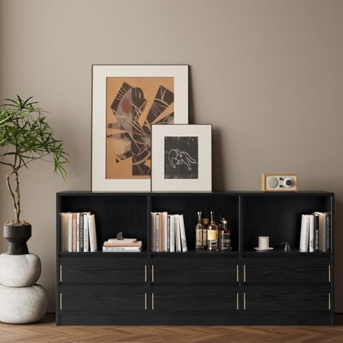Black Contact Paper Peel and Stick Self Adhesive Wood Grain Wallpaper - Image 5