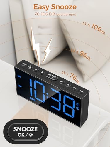 Digital Alarm Clock for Bedroom - Image 3