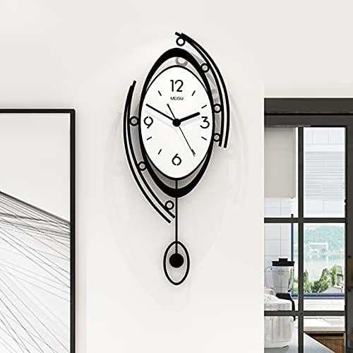 Wall Clock Modern Decorative Metal Silent Wall Clocks Silent Quality Quartz by Unknown
