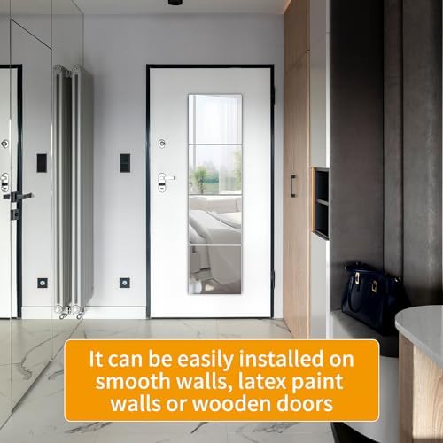 Unbreakable Wall Full Length Mirror Tiles, Long Mirrors - Image 2
