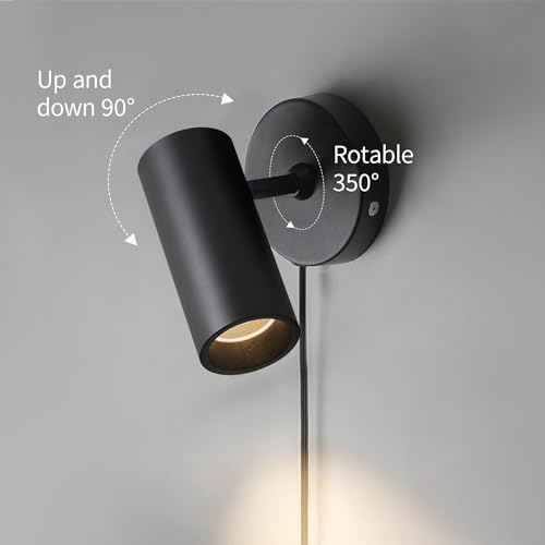 Aisilan LED Spotlight Uplighting Indoor, Plug in Wall Scones Accent Ceiling - Image 6