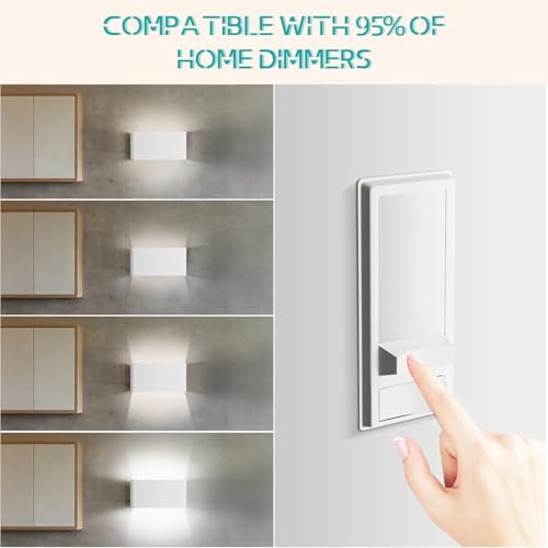 Modern Indoor 5CCT LED Wall Sconce, 1 Pack - Image 3