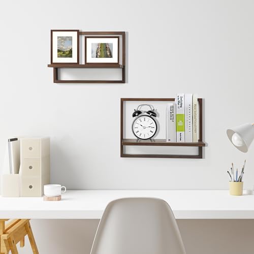 Floating Shelves for Wall, Decorative Wall Shelves, Plants Shelf Framed - Image 4
