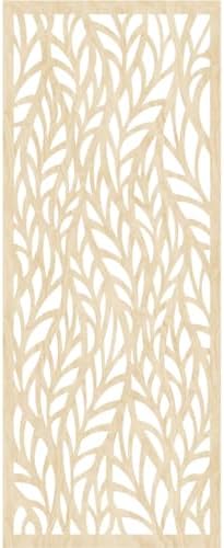Ortonville Decorative Pierced Fretwork Wood Wall Panels, 13 3/8"W x 34 3/8"H x - Image 2