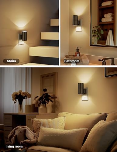 JandCase Night Lights Plug into Wall, Dimmable Night Light, 4 Pack - Image 4