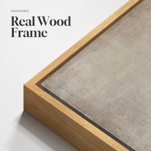 Large Framed Neutral Abstract Wall Art - Image 5