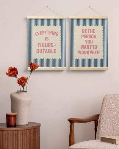 FGFK Positive Affirmations Wall Art Poster Hanger Frame 12x16 Inch - Image 4