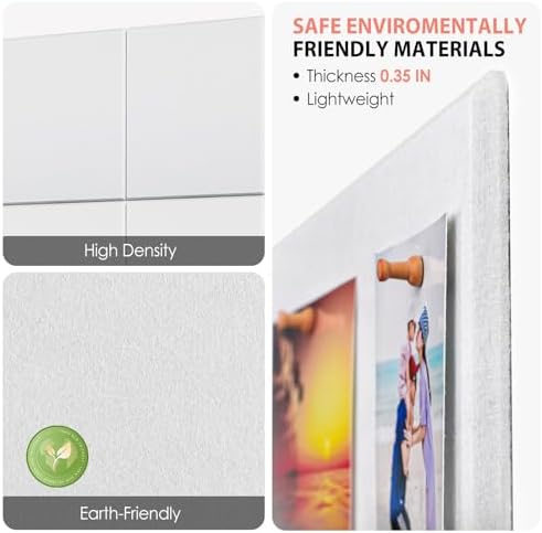 MaxGear Felt Bulletin Board 48" x 36" - Image 2