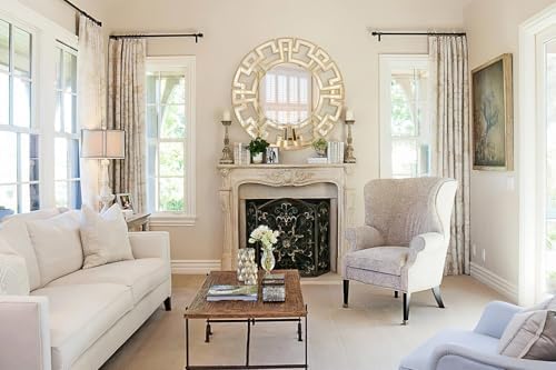 Chende Large Gold Mirrors for Decor, Elegant Decorative Mirror - Image 7