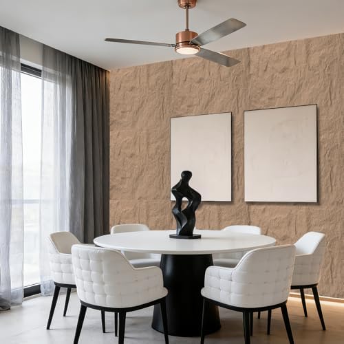 3D Faux Stone Wall Panels, Sandstone Yellow - Image 4