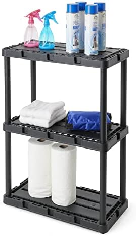 Gracious Living Knect-A-Shelf 3-Shelf Light-Duty Storage - Image 6