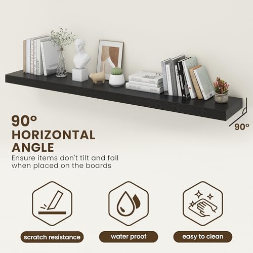 FLYJOE 72 Inch Floating Shelves - Image 5