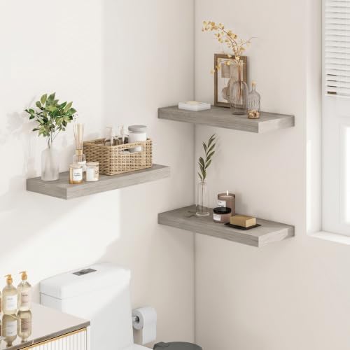 Vivelove Deep Floating Shelves for Wall 16x12” Set of 2 - Image 4