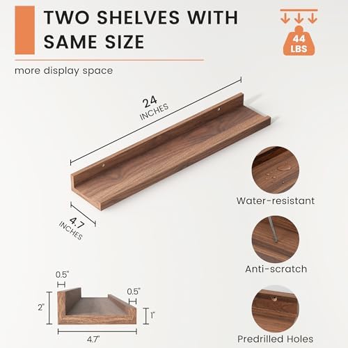 Picture Ledge Shelf, Floating Shelves - Image 3