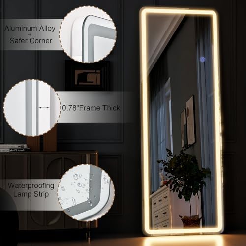 GLSLAND LED Full Length Mirror - Image 4