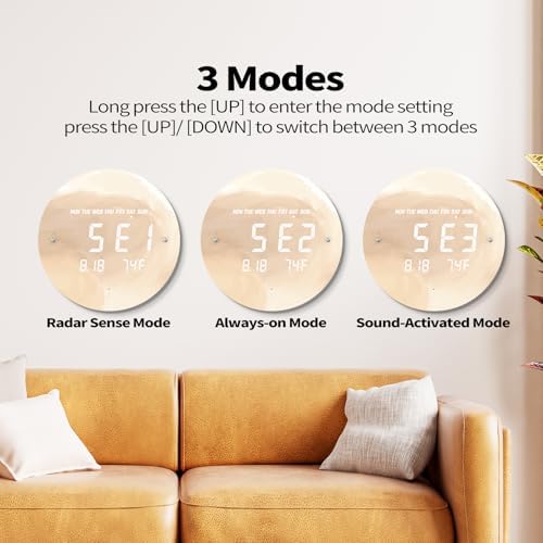 Digital LED Wall Clock for Home & Office - Image 3