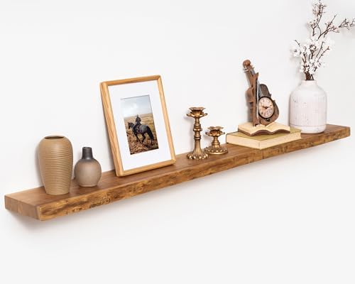 Marsmiles 55in Long Floating Shelves by Marsmiles