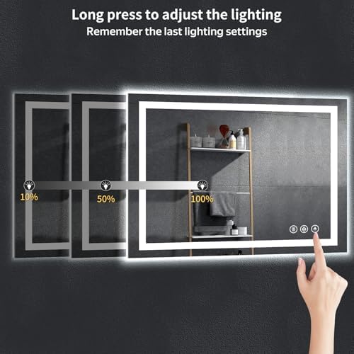 30"x50" LED Bathroom Mirror - Image 5