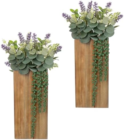 DILATATA Wood Wall Planters 2 Pack by DILATATA