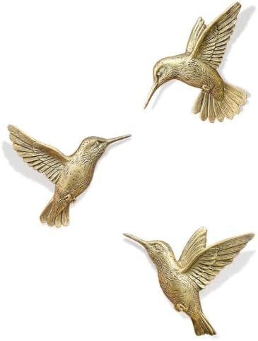 GUSFREUD 3D Hummingbird Wall Decor Set by GUSFREUD