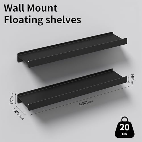 Floating Shelves for Wall, Wall Mounted Shelves - Image 3
