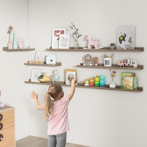 FLYJOE Picture Ledge Shelf, Floating Shelves - Image 6
