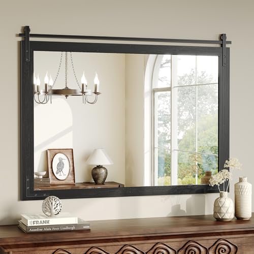 Brightify Black Bathroom Mirror by Brightify
