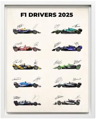 InkFlow Posters Race Car Collection Canvas Poster by InkFlowPosters