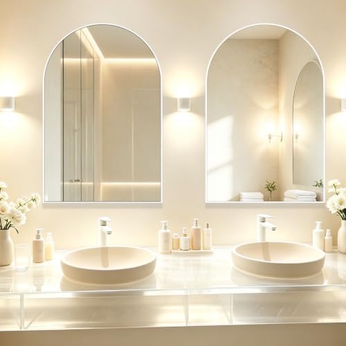 Wall Mounted Mirror, Arched Wall Mirror - Image 4