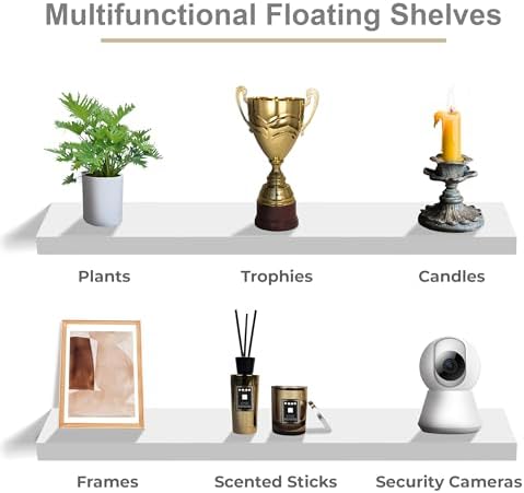 Sorbus Floating Shelves for Wall Storage - Image 6