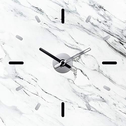 Presentime Large Frameless DIY Wall Clock - Image 4