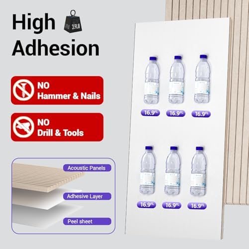 10 Pack 48x24 inch Acoustic Wall Panels-Light Camel - Image 5