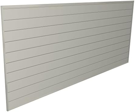 Proslat 88109 Heavy Duty PVC Slatwall Garage Organizer, 8-Feet by 4-Feet Section by PROSLATGARAGE