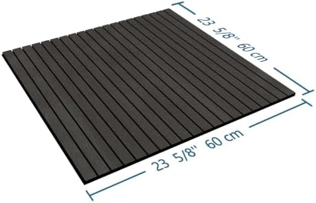 8-Pack Peel & Stick Acoustic Wood Slat Wall Panels - Image 3