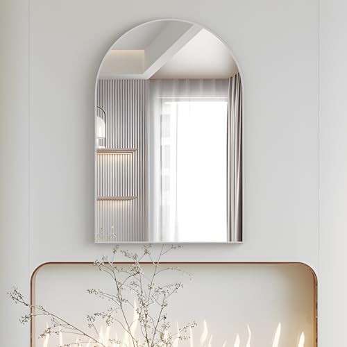 Arched Wall Mirror for Bathroom, Sliver Vanity Mirror Decor for Mantle - Image 6