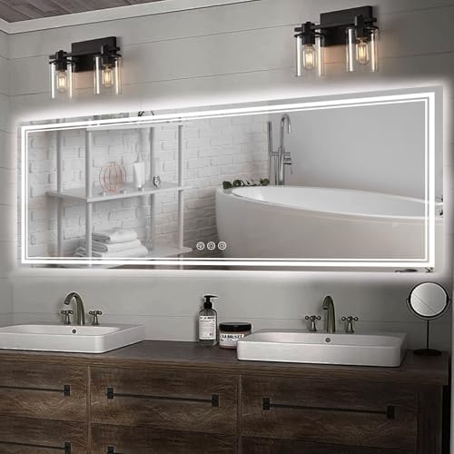 Ratsamee 84"x40" LED Bathroom Mirror by RATSAMEE