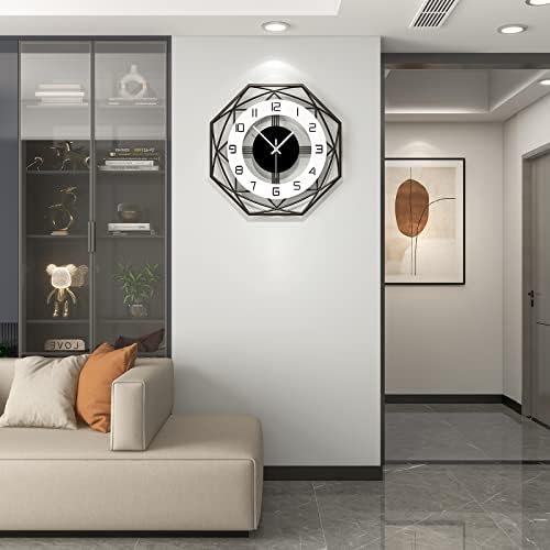 Large Wall Clocks for Living Room Decor Modern Analog Wall Clock by CreativeWallClock