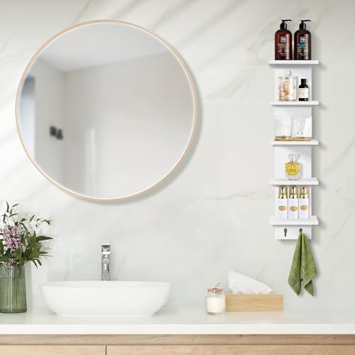 Sorbus 5-Tier Floating Wall Shelf - Image 7