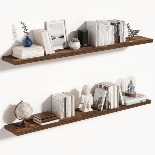 Vivelove 10 Inch Deep Floating Shelves by VIVELOVE