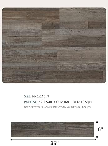SINGULARWOOD Wall Panels, Peel&Stick Installation Vinyl Planks - Image 4